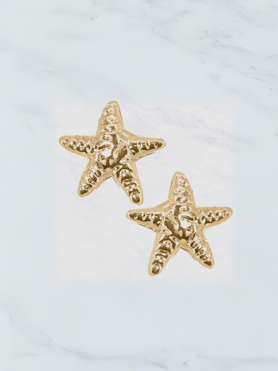 Starfish Stud Earrings