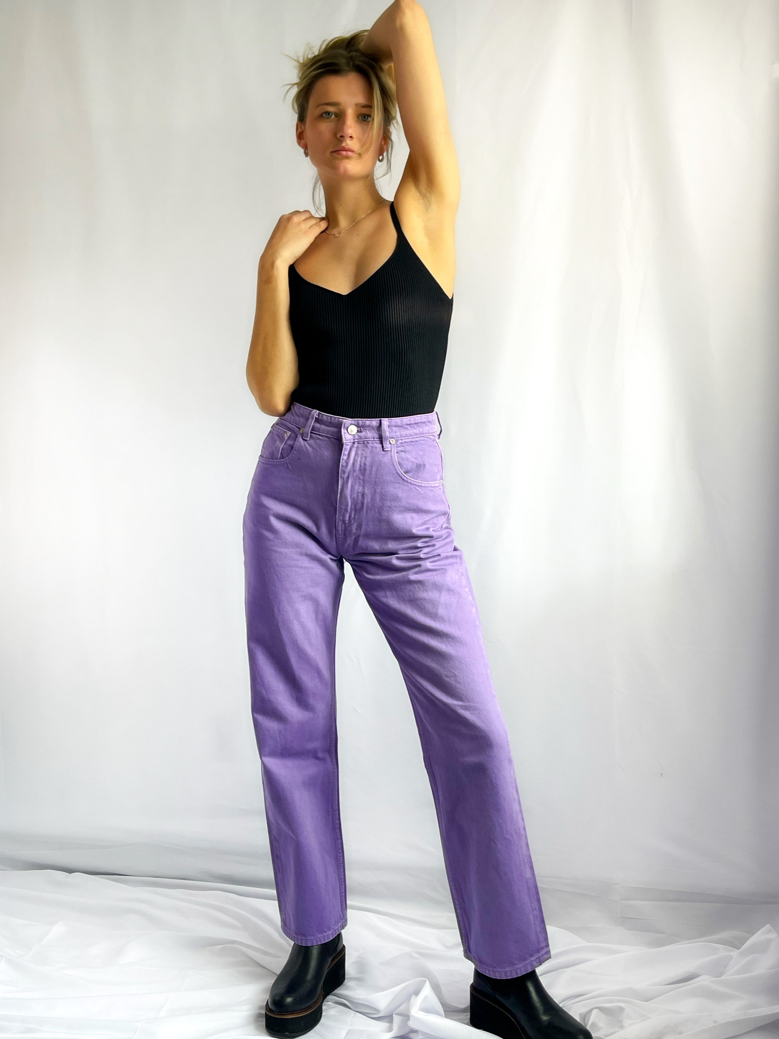 Violet Straight Leg Jeans